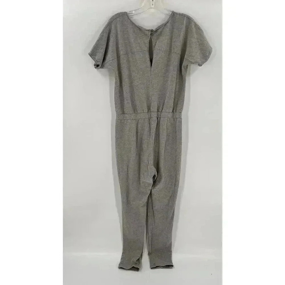 Sundance Catalog Alessia Jumpsuit Graphite Gray ShortSleeve Waist Tie Size Small - Picture 5 of 9